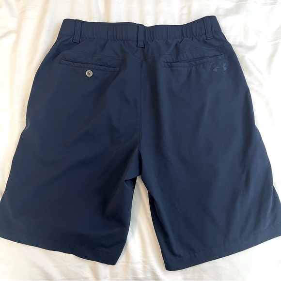 Men’s Under Armour navy blue shorts, size 34 - Picture 3 of 5